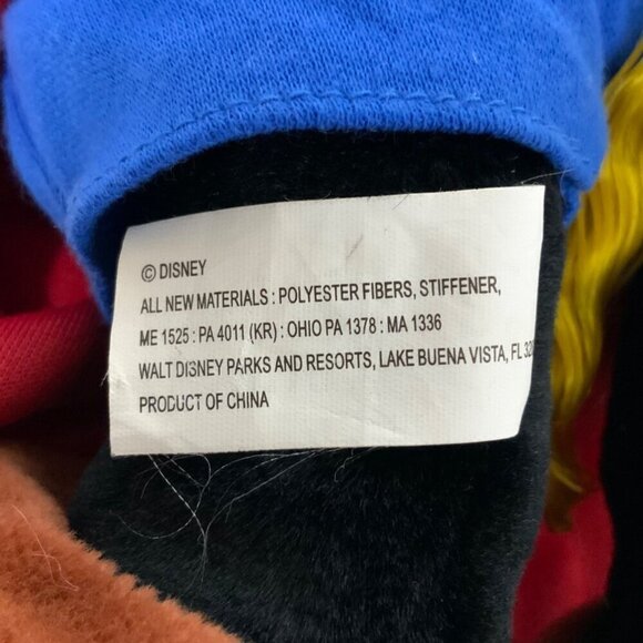 Walt Disney World Sorcerer Mickey Mouse Plush 18 inch Stuffed Toy Fantasia - Picture 8 of 9